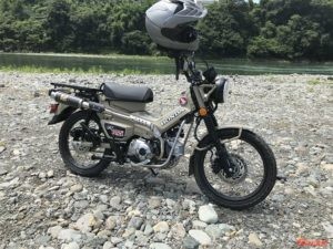 2020のお盆は!?  CT125のマフラーをチェックする、そんな日でした!