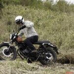 ダートも走るスクランブラー