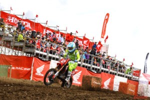 電動モトクロッサーの走りをHonda応援席で観戦！